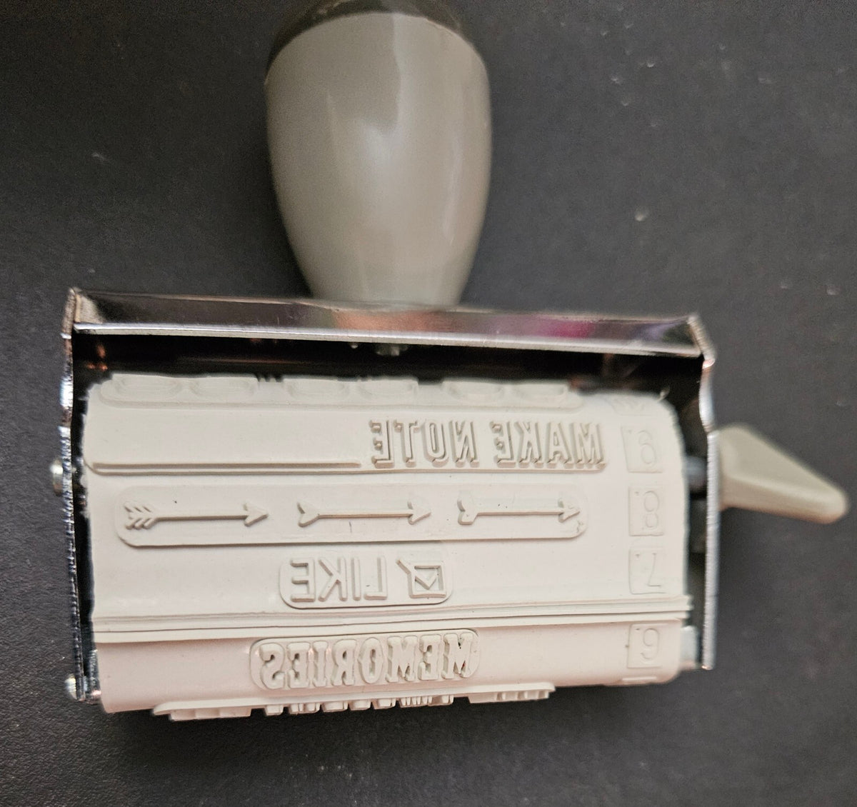 Stampin' Up! Rotating Rubber Stamp with Multiple Phrases
