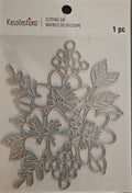 767475 Recollections Silver Floral Bouquet 1 pc Die Cutting Cartridge