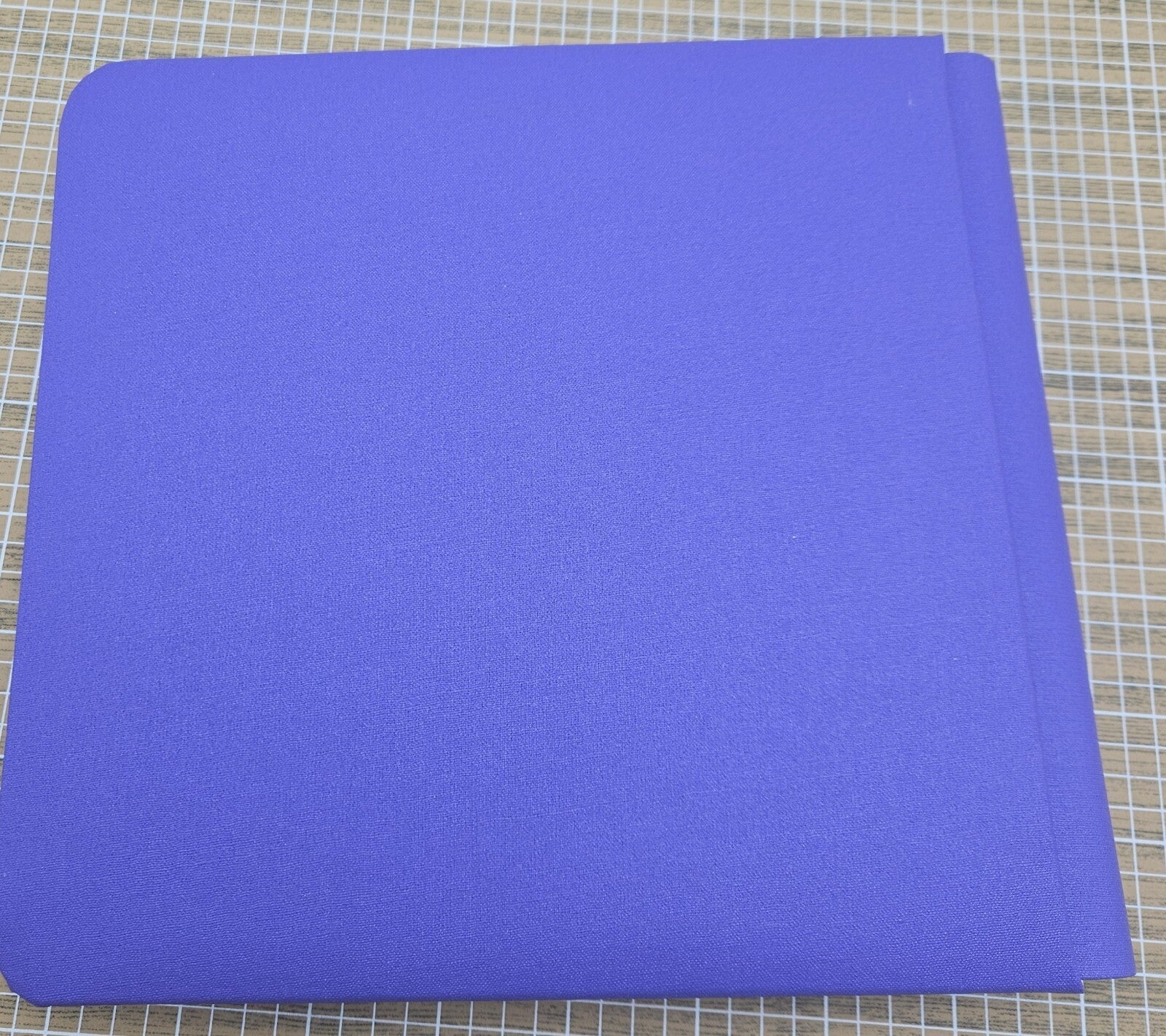 Creative Memories Forget Me Not Purple Alzheimers Association Scrapbook Album