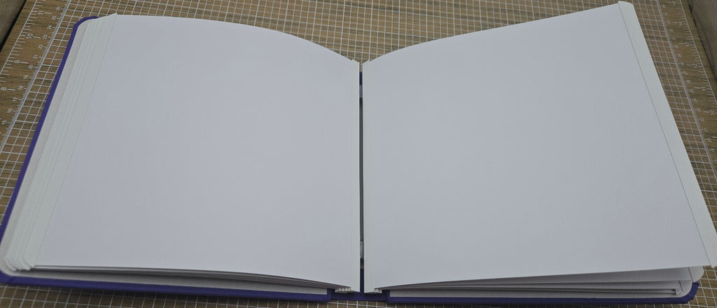 Creative Memories Forget Me Not Purple Alzheimers Association Scrapbook Album