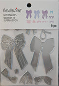 767468 Recollections Bow Layering Dies – 9‑Piece Decorative Ribbon Craft Set