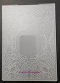 Crafter's Companion 3D Embossing Folder with Ornate Decorative Pattern 5" x 7"