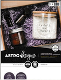 Astro Designs Clear Sticker Paper 8.5x11 inches 7 Sheets 91050 759598910504