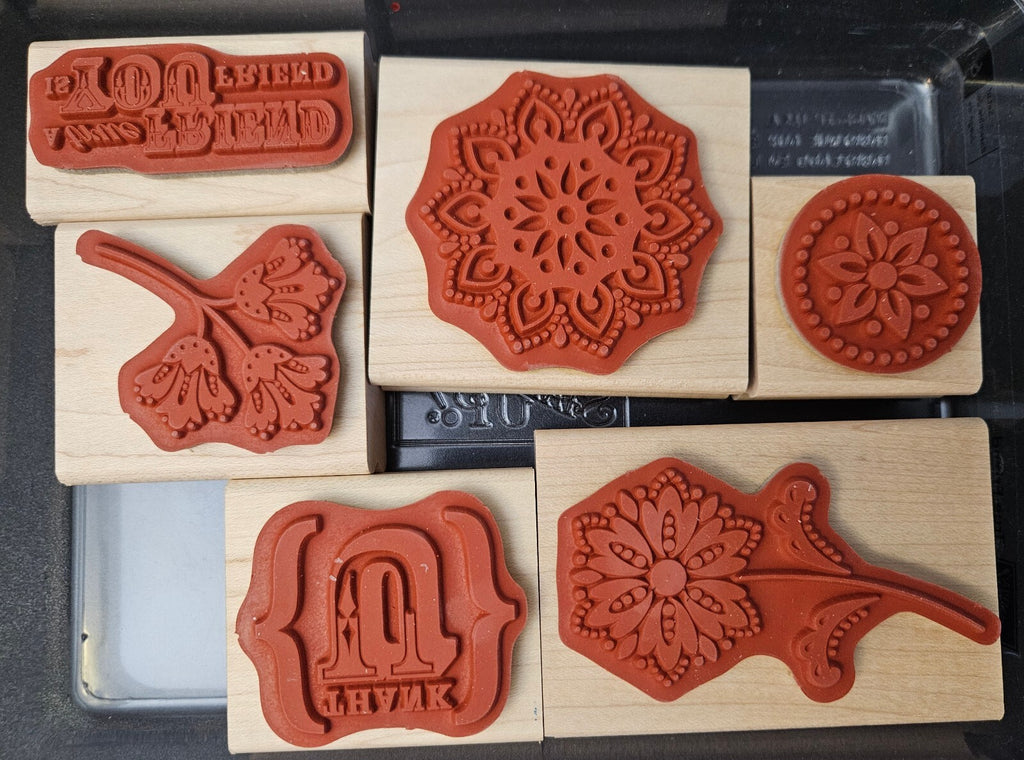 Stampin' Up! True Friend Rubber Stamp Set of 6