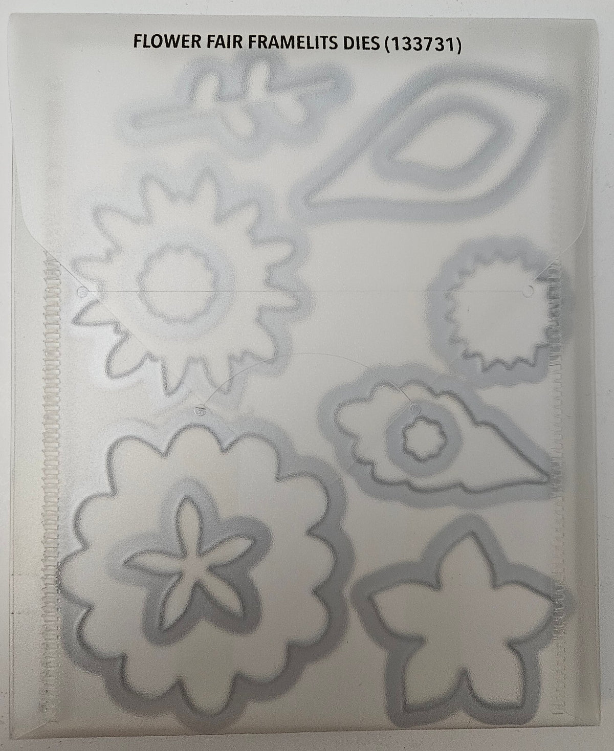 Stampin' Up! Big Shot Flower Fair 11 pcs Framelits Dies Set 133731