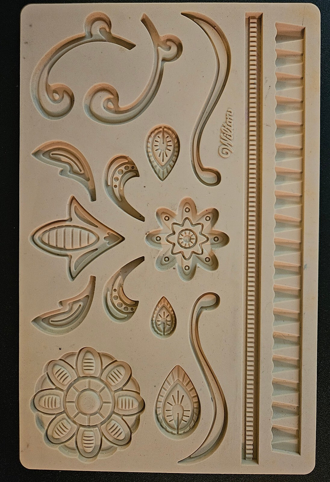 Wilton Silicone Mold Fondant Gum Paste Resin Fondant Gum Paste Embellishments