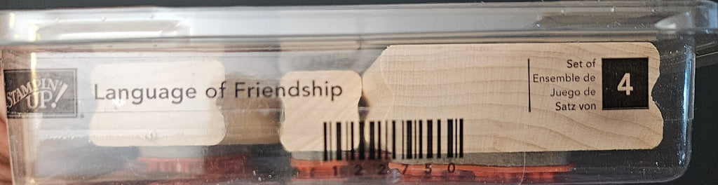 Stampin' Up! Language of Friendship Stamp Set - 4 Pieces