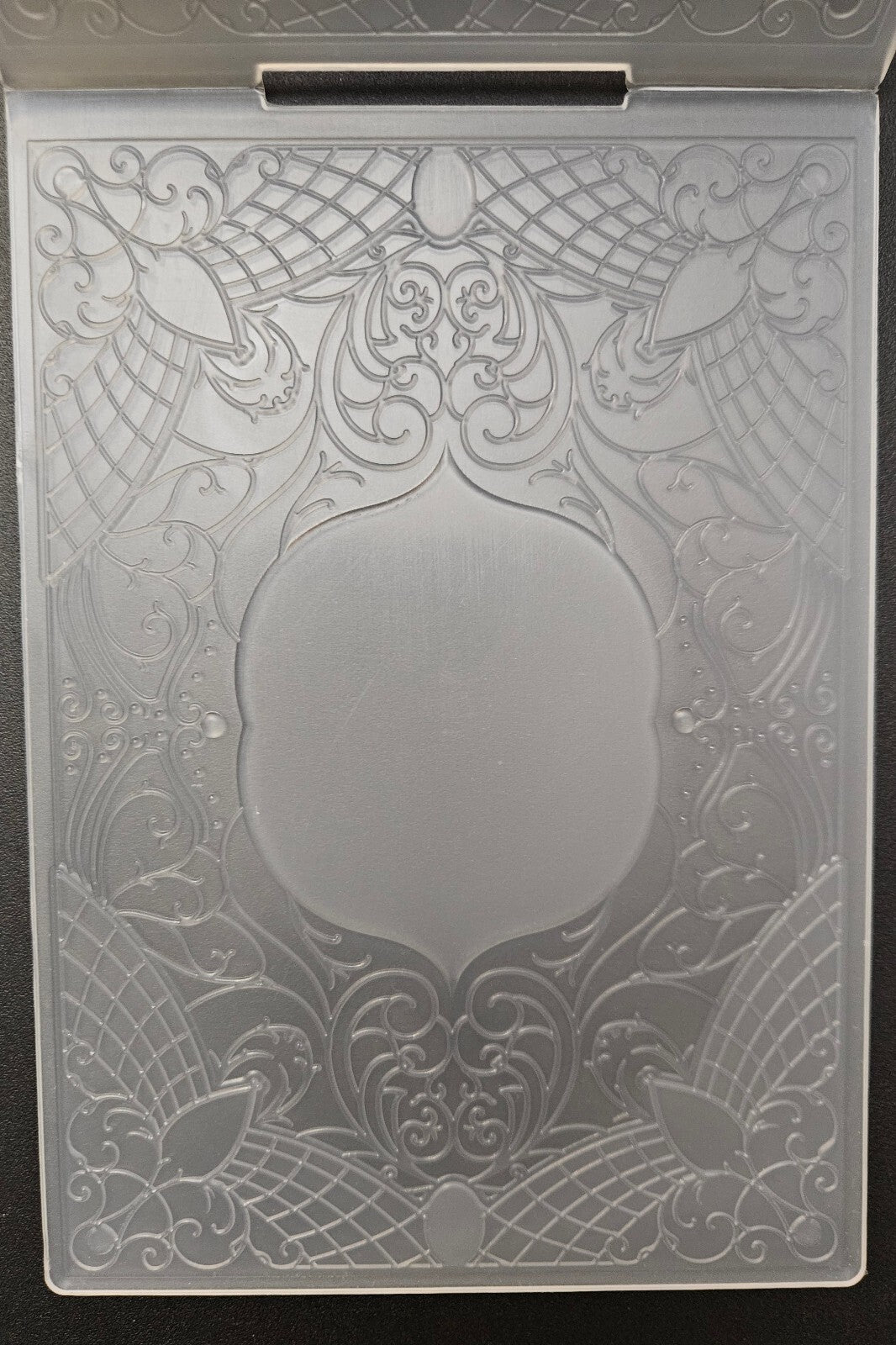 Crafter's Companion 3D Embossing Folder with Ornate Decorative Pattern 5" x 7"