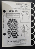 Studio 490 Fashion Style and Art SCS032 Rubber Stamps Wendy Vecchi