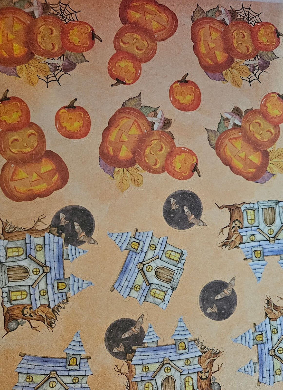 Trick or Treat Die-Cut 3D Topper Pad Crafter's Companion 250 Halloween Elements