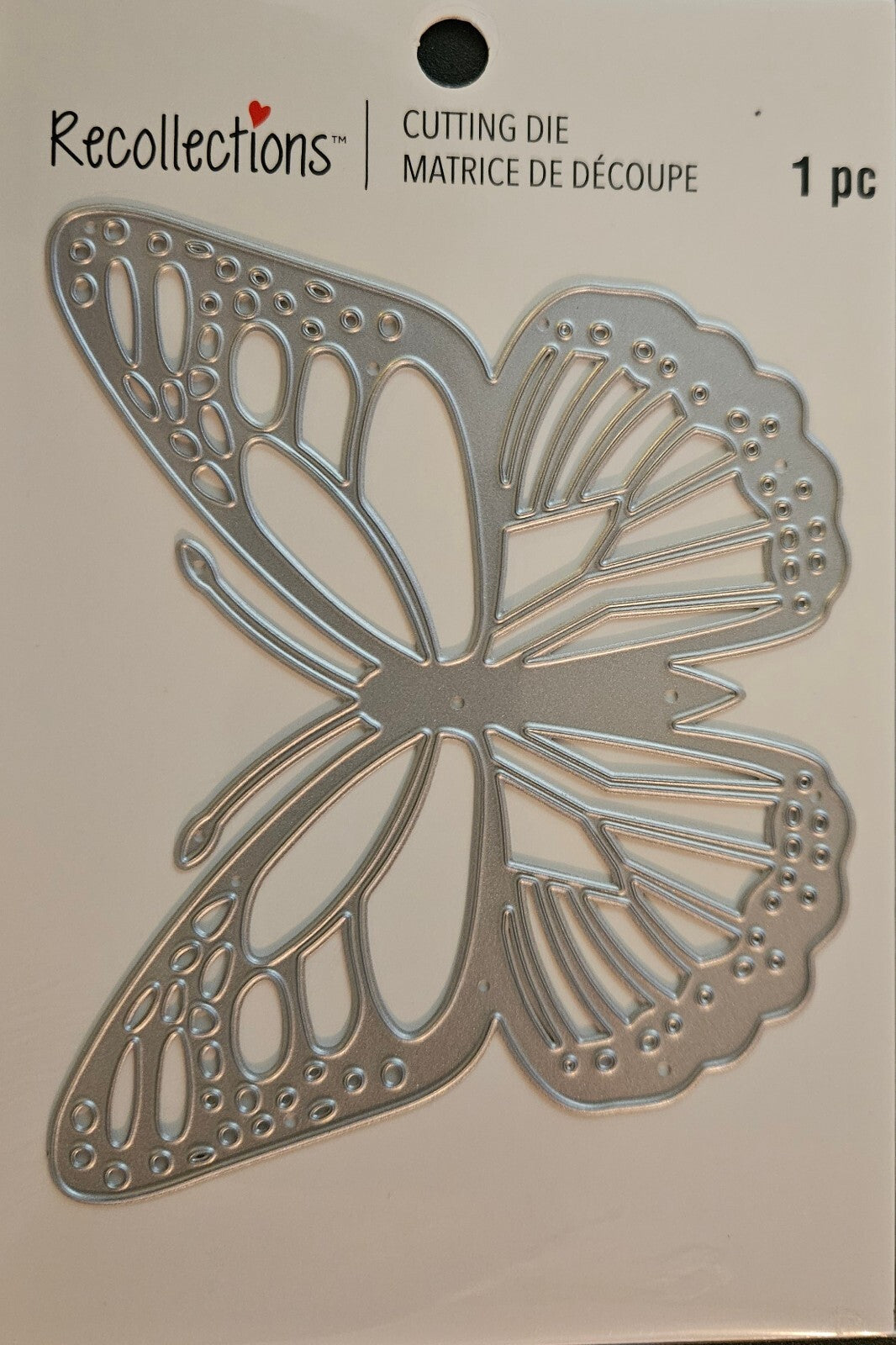 771720 Recollections Butterfly Metal Cutting Die – 1‑Piece Intricate Wing Design