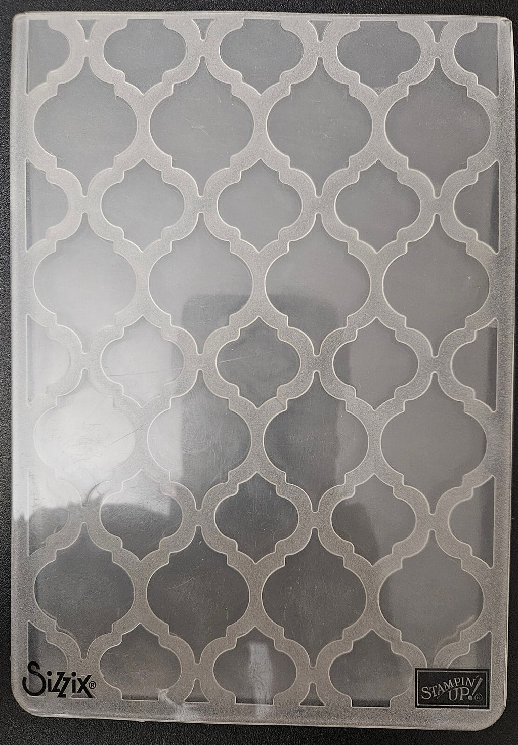 Sizzix Stampin' Up! Embossing Folder with Moroccan Pattern 4.5" x 6.5"