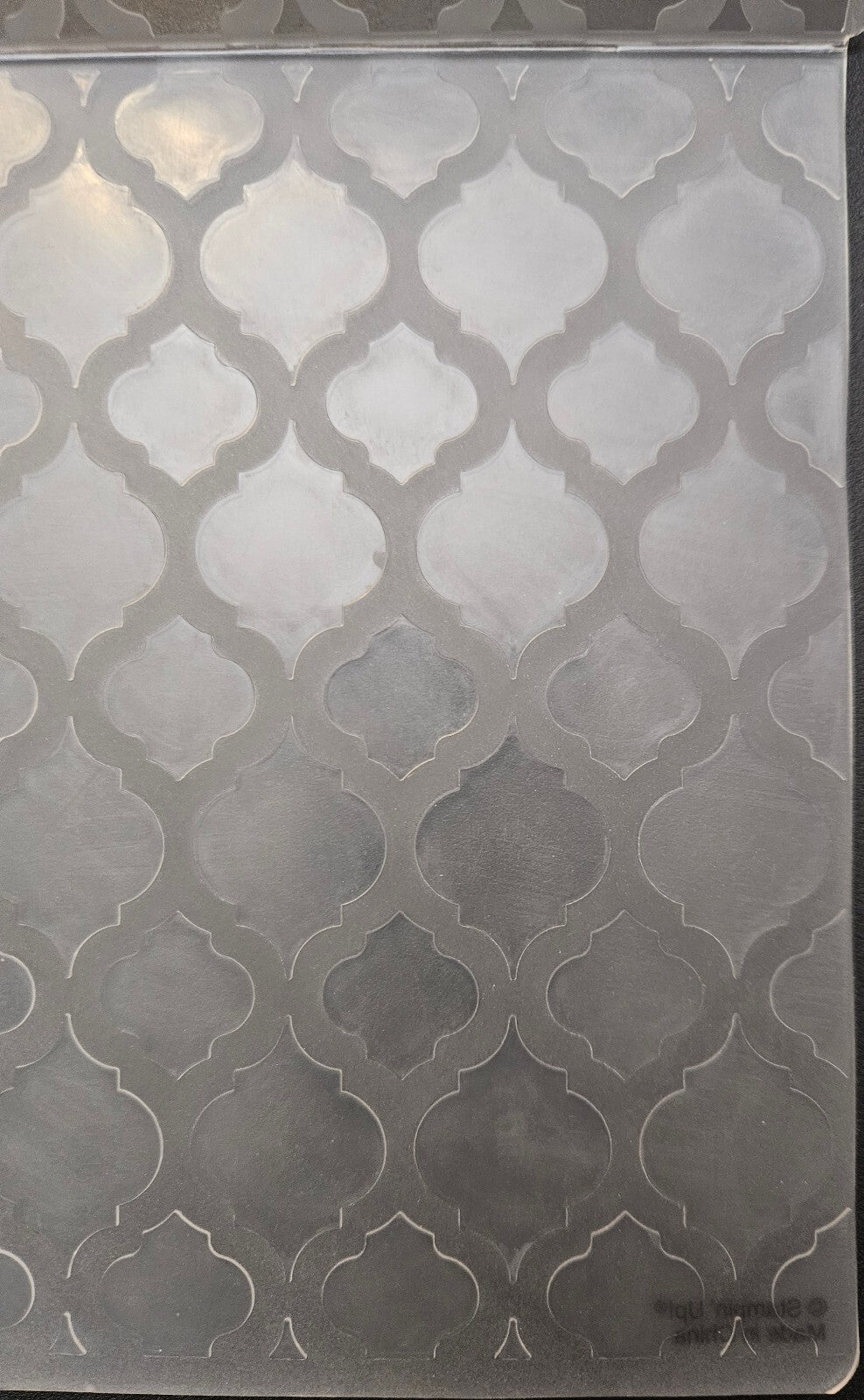 Sizzix Stampin' Up! Embossing Folder with Moroccan Pattern 4.5" x 6.5"