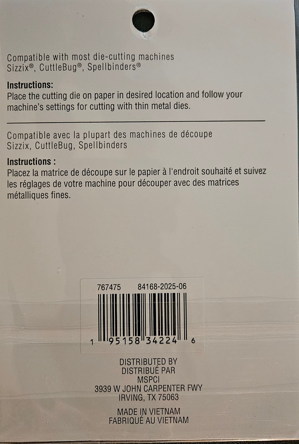 767475 Recollections Silver Floral Bouquet 1 pc Die Cutting Cartridge