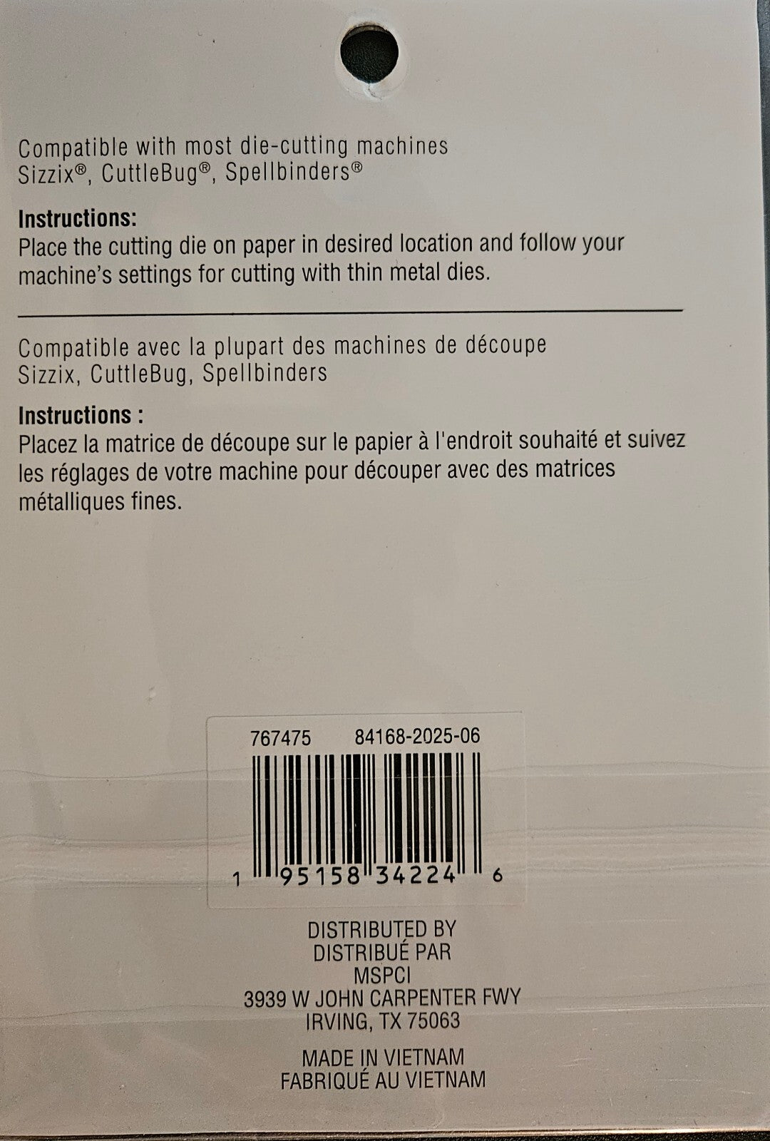 767475 Recollections Silver Floral Bouquet 1 pc Die Cutting Cartridge