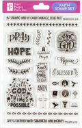 Faith Clear Silicone Stamp Set
