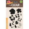 CW CL868 Hero Arts Clear Stamps 4" X 6" Sheet 12 pc Floral Leaf Photo-Polymer
