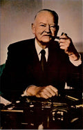 Postcard Herbert Hoover thirty-first President of the United States UNP