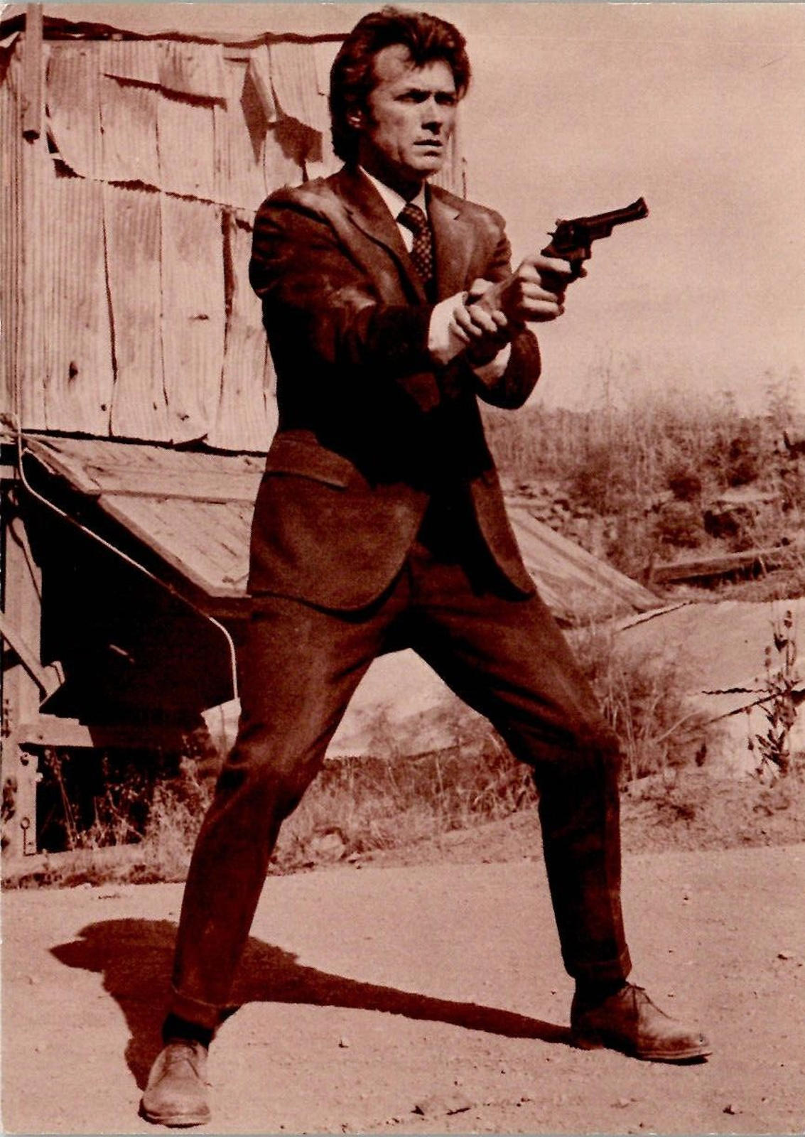 Postcard Clint Eastwood - Foto Parjetas FC-119-50