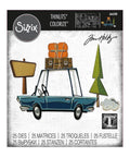 666288 Sizzix Thinlits Die Set 25PK Road Trip Colorize by Tim Holtz