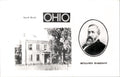 Postcard President Benjamin Harrison North Bend Ohio RPPC UNP Kodak Paper