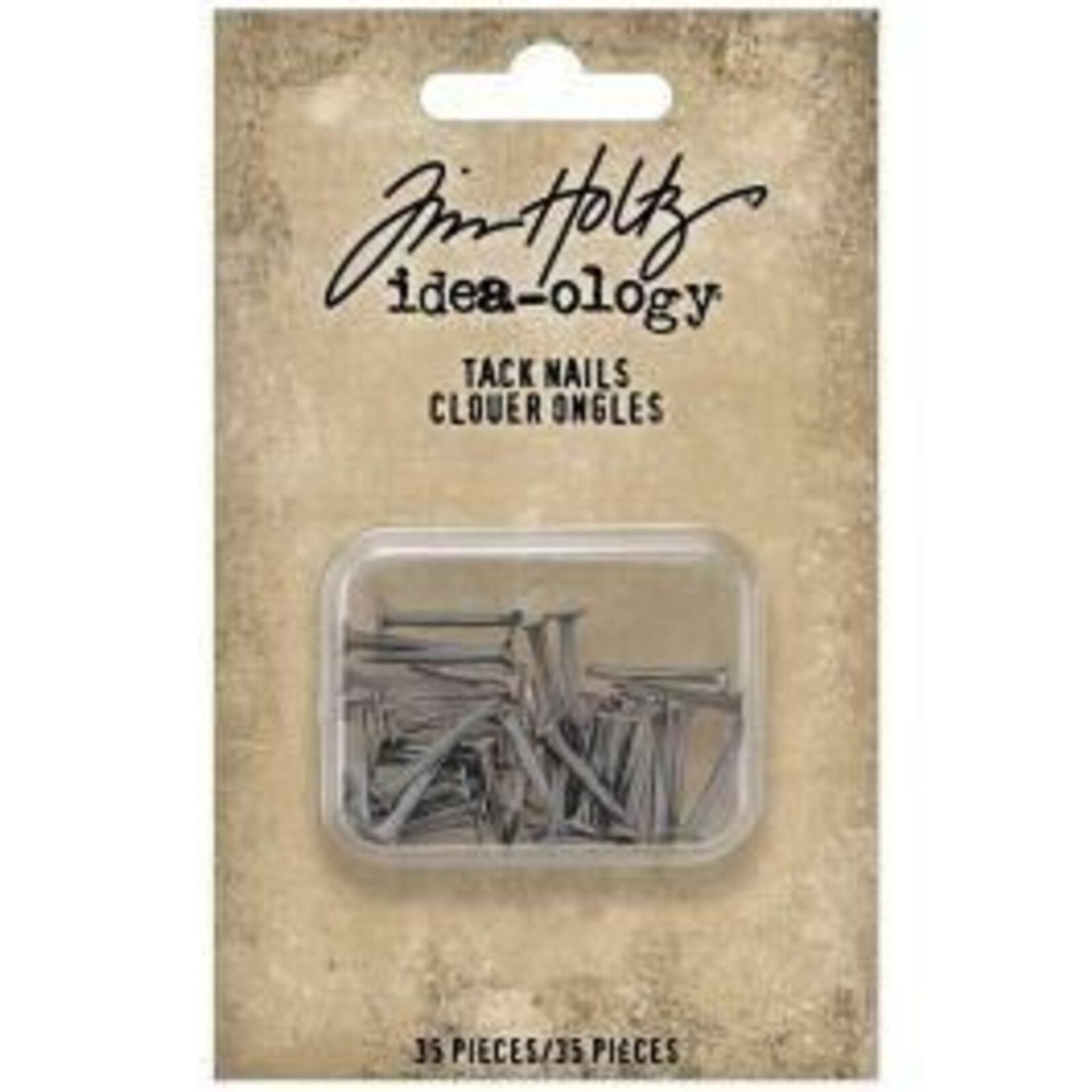 TH94240 Tim Holtz Advantus Idea-Ology Tack Nails 35 Per Pkg