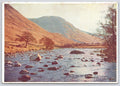 Postcard Glen Lyon Near Aberfeldy Perthshire Lower Slopes Ben Lawers J Gurney UN