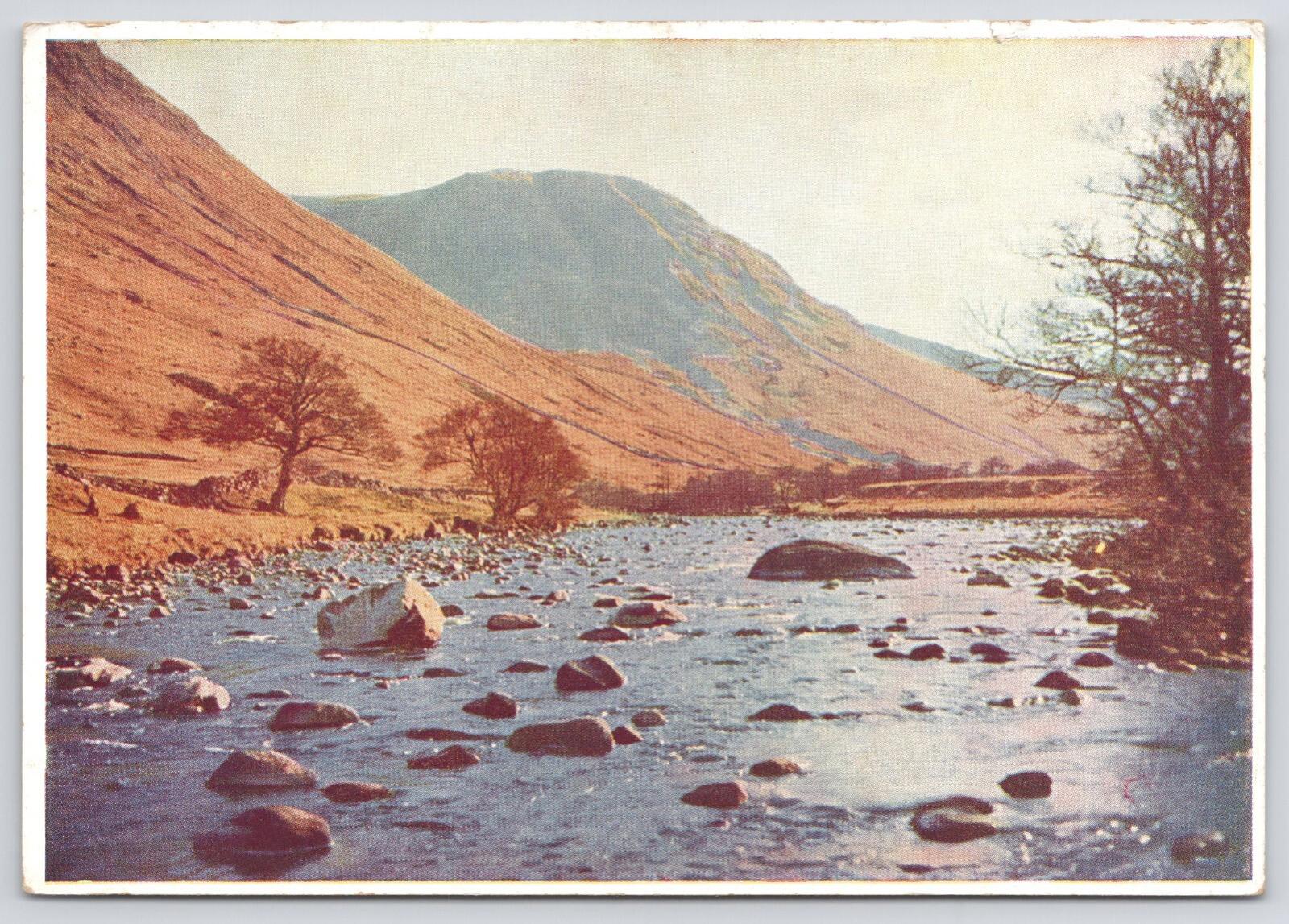 Postcard Glen Lyon Near Aberfeldy Perthshire Lower Slopes Ben Lawers J Gurney UN