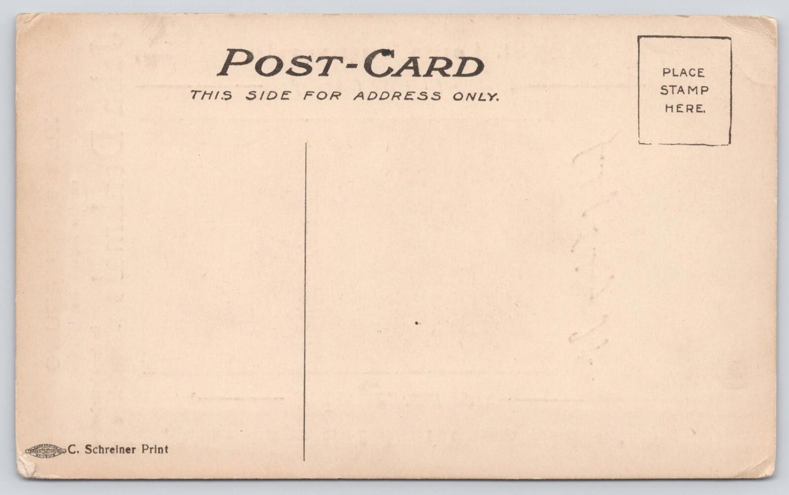 Postcard Zur Erinnerung an den Besuch des in der historischen Turnerkneipe 1910