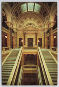 Postcard Wisconsin State Capitol Madison WI Badger Senate James T Potter