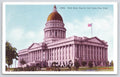 Postcard Utah State Capitol Salt Lake City UNP 15584