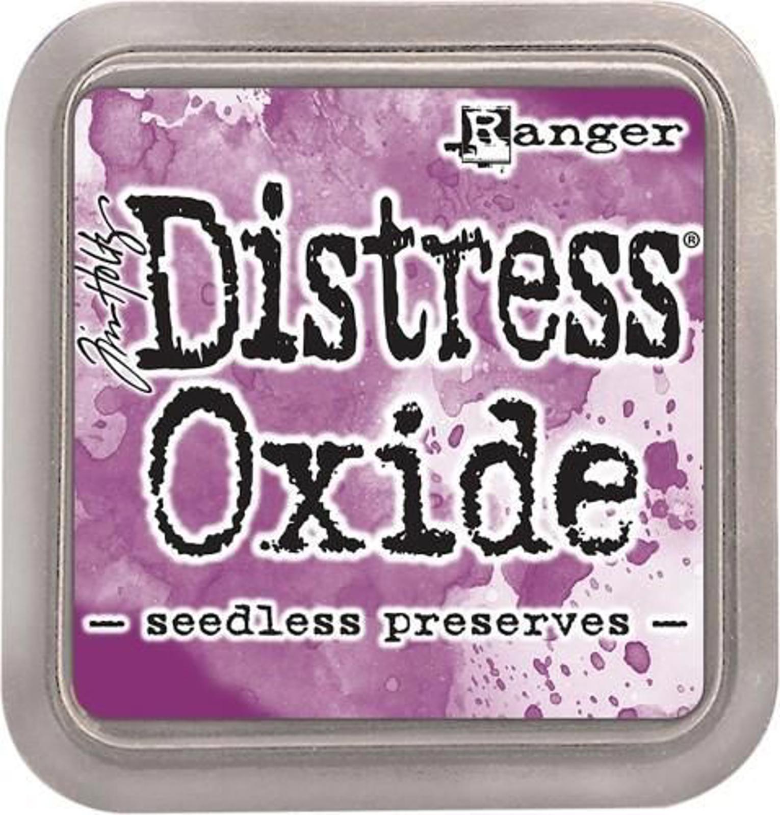 TDO-56195 Tim Holtz Distress Oxides Ink Pad-Seedless Preserves 3" x 3"