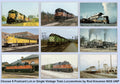 Lot of 9 Postcard Lot of Vintage Train Locomotives photo by Rod Kreunen NOS UNP