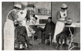 Litho-Printed Photo Postcard Suitall Series Medical Scene Nursing Staff