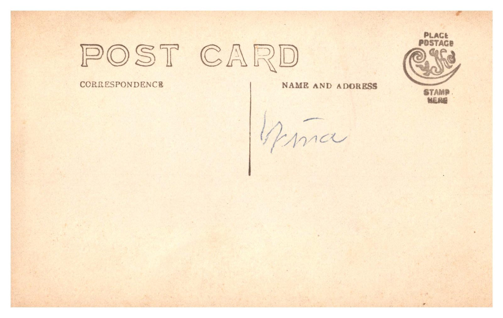 RPPC Sepia Tone Postcard Featuring Group Portrait of Six People